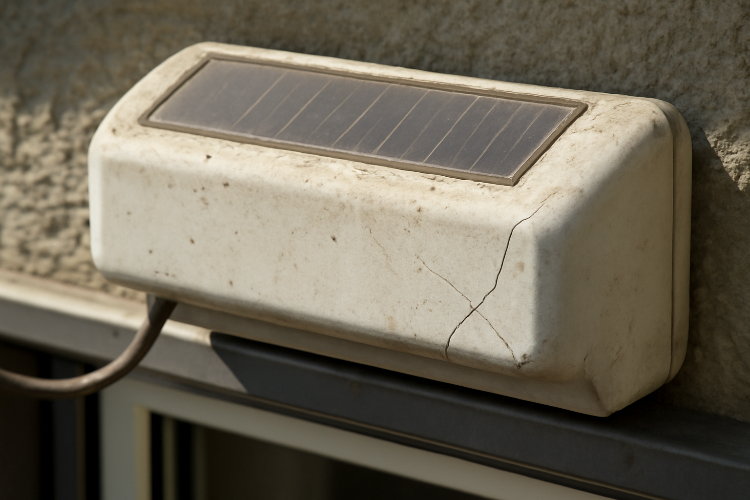 Volet roulant solaire, inconvénient : coût d'achat et entretien plus élevés et risque de panne sans recharge suffisante