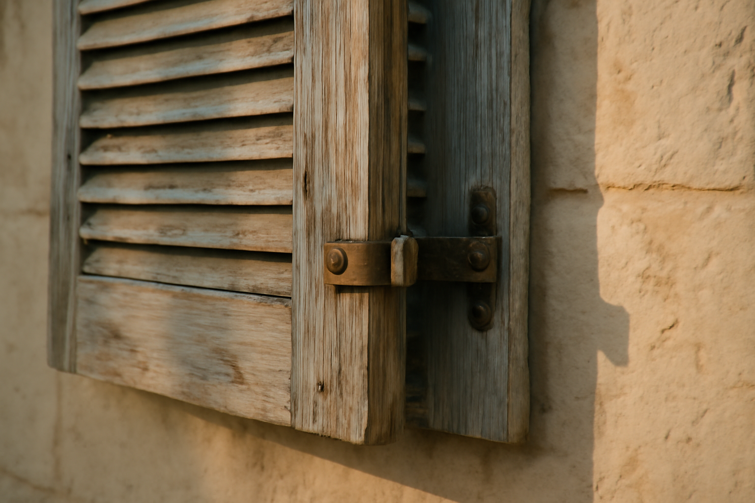Volet pliant en bois sur mesure pour porte-fenêtre, isolation thermique et esthétique traditionnelle